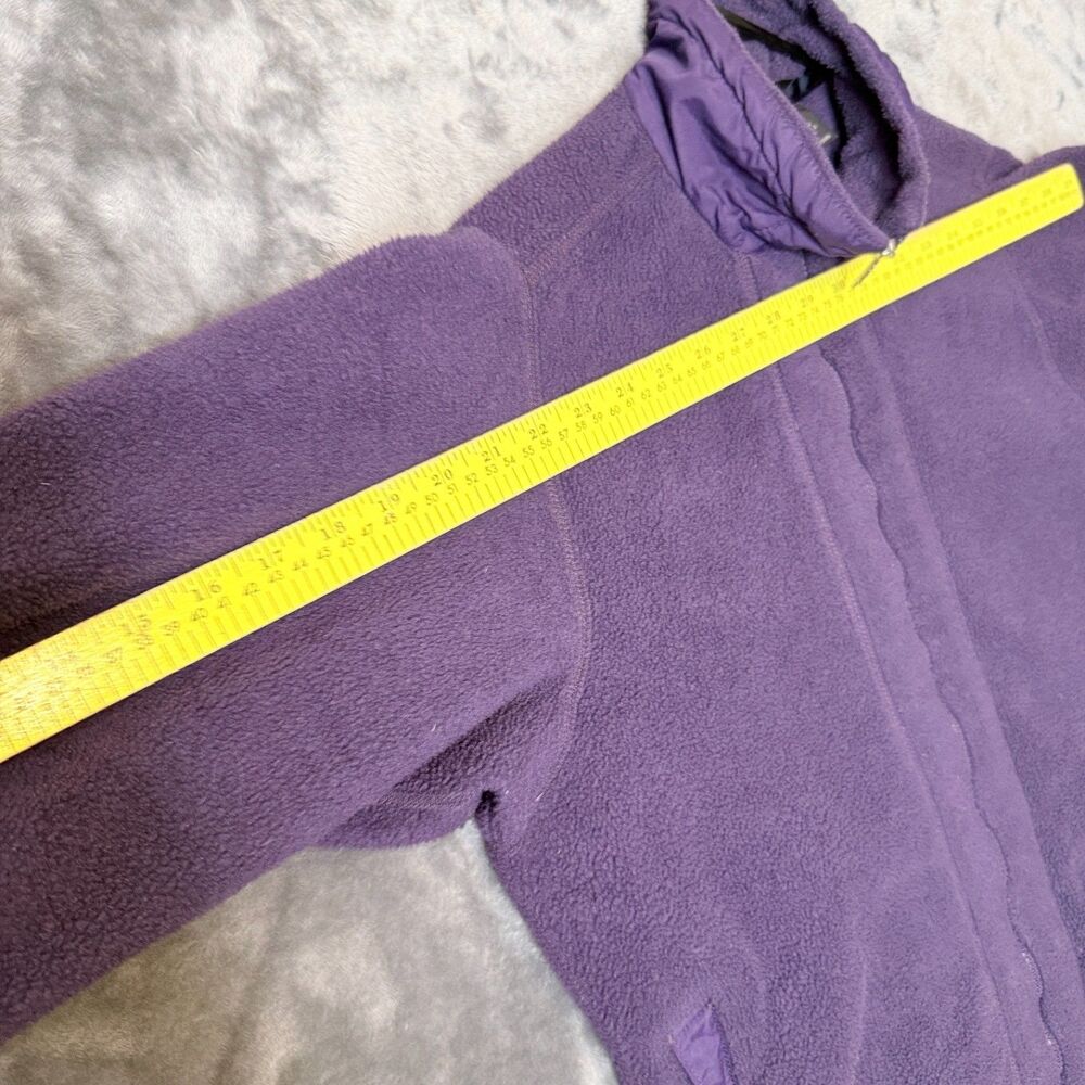 Patagonia Synchilla Womens Full-Zip Long Sleeve Size Large Purple Turtle Neck - Picture 5 of 8